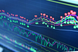 stock market display