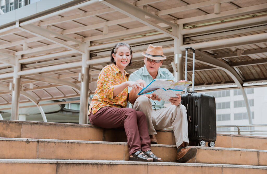 tourist woman and oldest man wearing casual dress 2023 11 27 05 28 57 utc