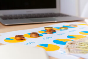 saving stack coins money concept graph chart doc 2023 11 27 05 06 13 utc