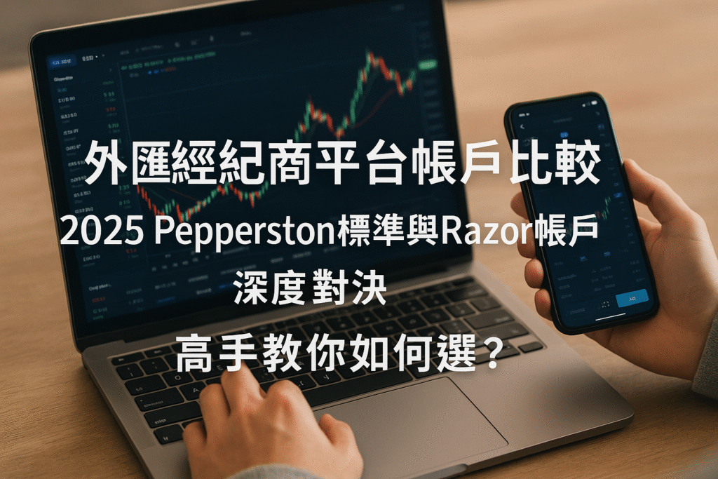 外匯經紀商平台帳戶比較,2025Pepperstone標準與Razor帳戶深度對決,高手教你如何選？