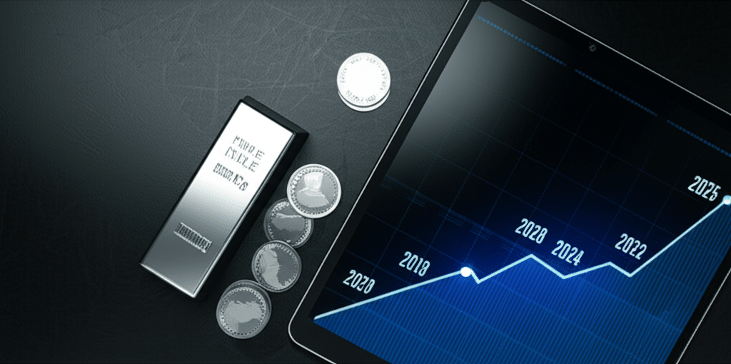 白銀投資全攻略：2025年新手入門指南,全面解析管道、價值與未來趨勢