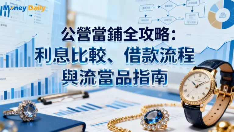 公營當鋪全攻略：利息比較、借款流程與流當品指南