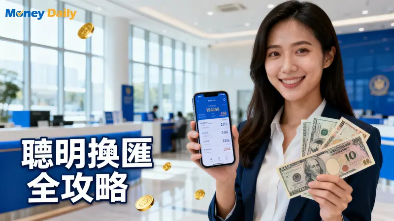 【換匯懶人包】台灣銀行換匯手續費全解析：臨櫃、線上Easy購、外幣ATM 3大管道比較攻略