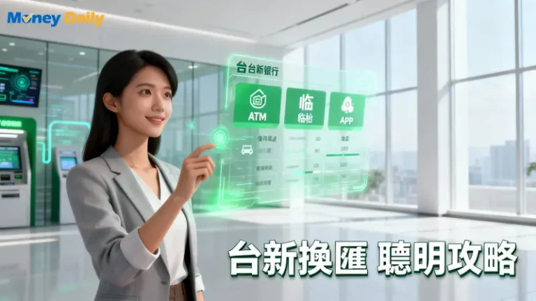 【2025最新】台新換匯手續費一篇搞懂：ATM、臨櫃、App哪個最划算？
