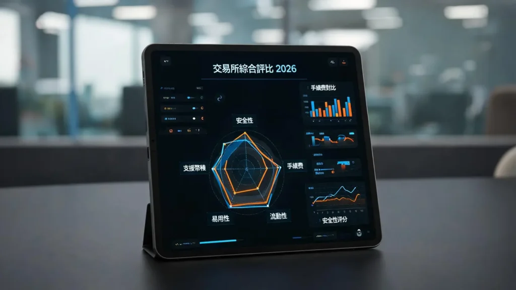 【2026新手交易所推薦】加密貨幣交易所怎麼選？5大指標、手續費比較一次看