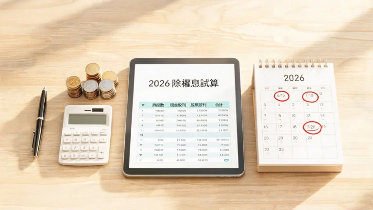 2026除權息計算懶人包：公式、重要日期、參考價教學（附試算）