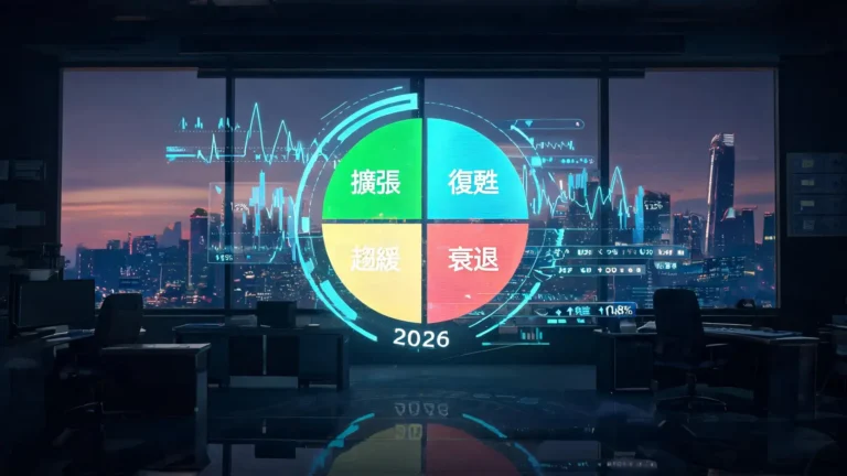 景氣循環投資全攻略：2026看懂4大階段，讓資產在對的時機成長