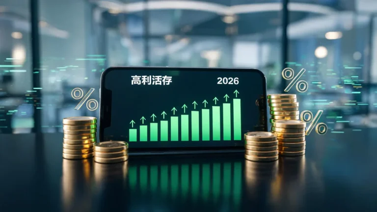 2026 數位帳戶高利活存比較：最新利率排行與開戶挑選攻略